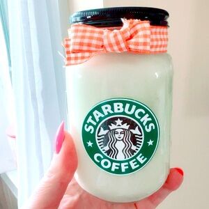 NEW Starbucks Soy Candle Gift, Coffee Candle, Large Fall Soy Candle, Starbucks
